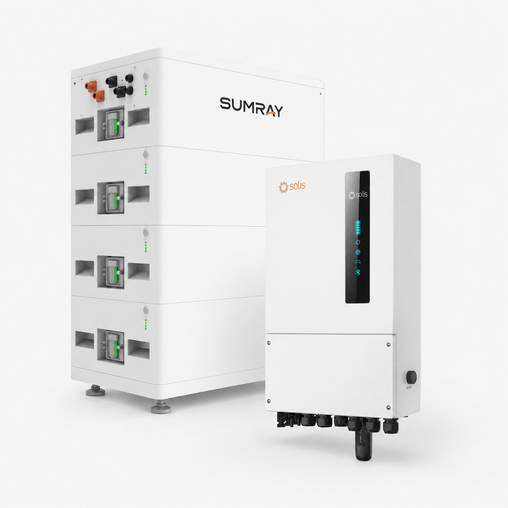 SUMRAY Battery Set (Solis Inverter Included)