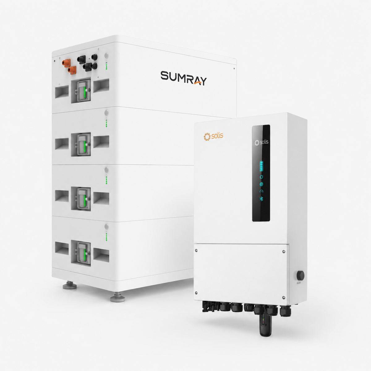 SUMRAY Battery Set - 14kWh Master Battery Only (Solis Inverter Included)
