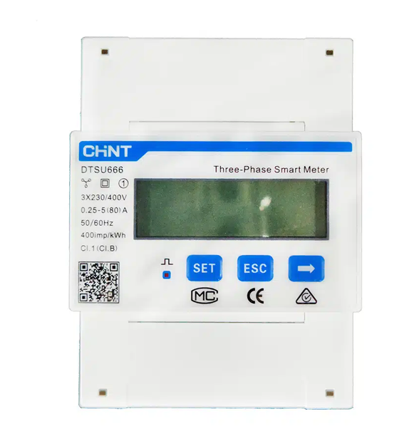 DTSU666 Three Phase Smart Meter with 6CTs (Fox Inverter Compatible)