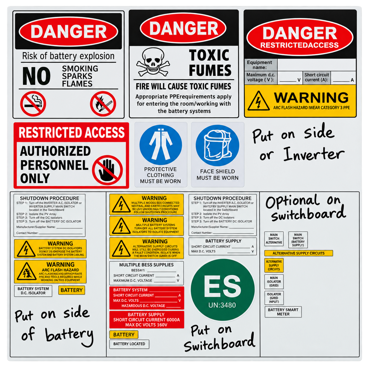 PVC Sticker Whiteboard